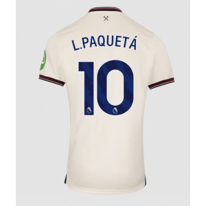 Fotbalové Dres West Ham United Lucas Paqueta #10 Venkovní Oblečení 2025-26 Krátký Rukáv